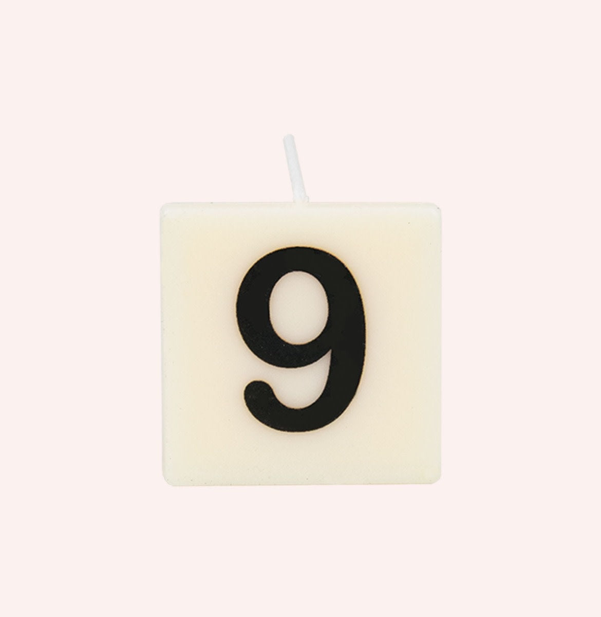 Letter kaarsen - 9