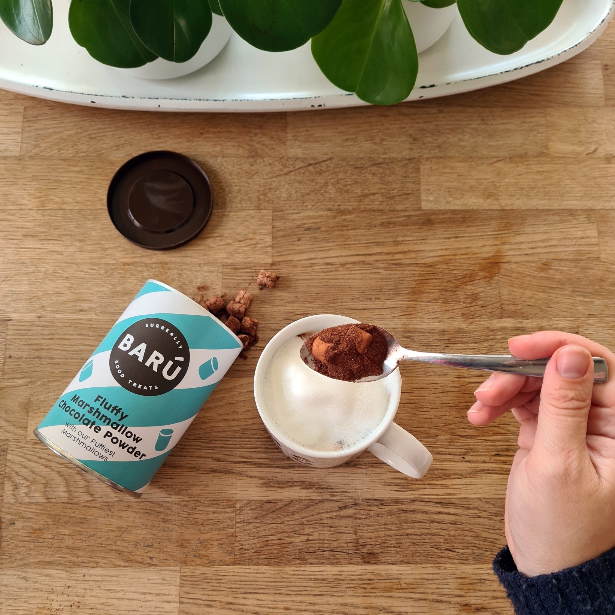 Baru - Fluffy marshmallow chocolade poeder 250g