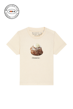 T-shirt Baby 'Pateeke' - natural raw