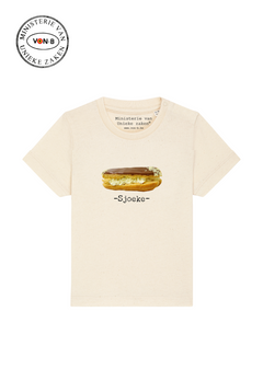T-shirt Baby 'Sjoeke' - natural raw