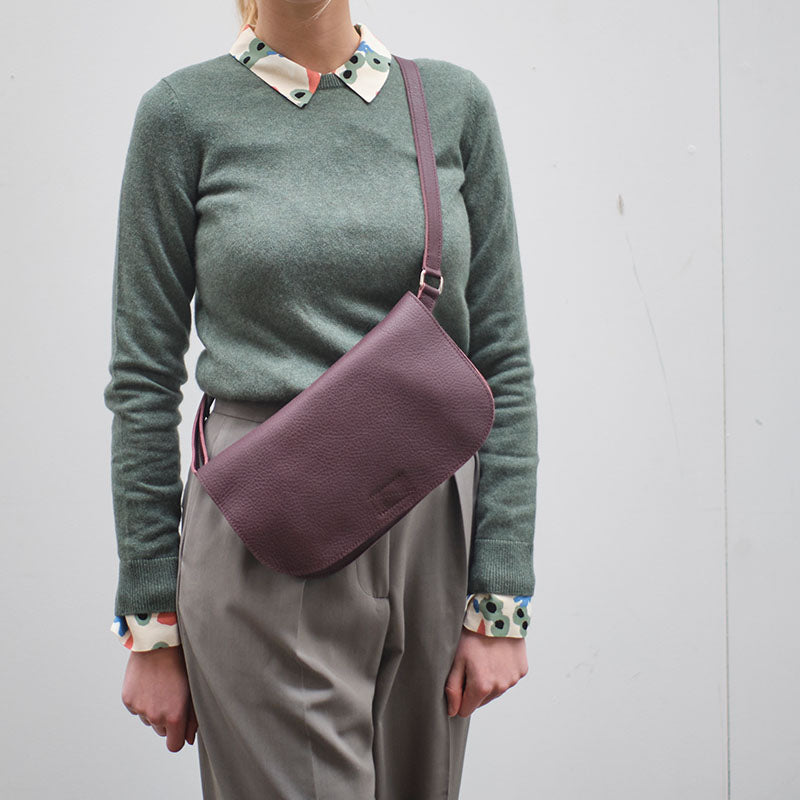 Tas Lazy boy Aubergine