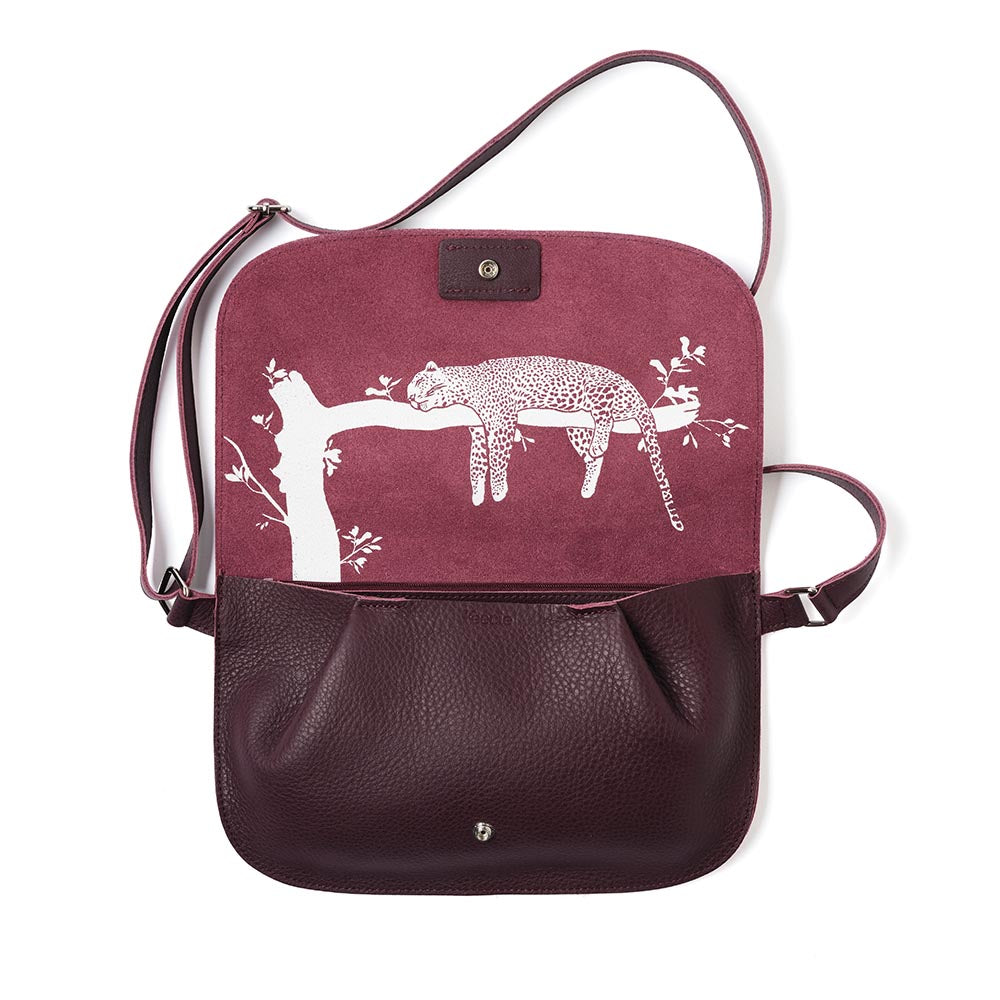 Tas Lazy boy Aubergine