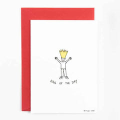 Kaart - 'King of the day'