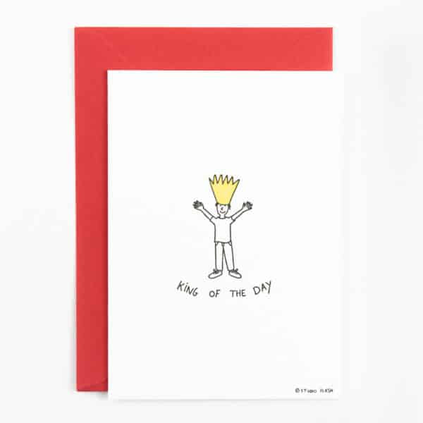 Kaart - 'King of the day'