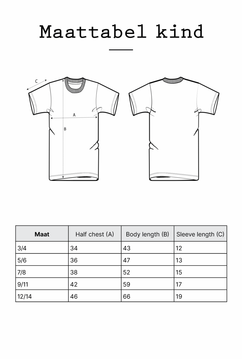 T-shirt kids 'Helemaal kroket'