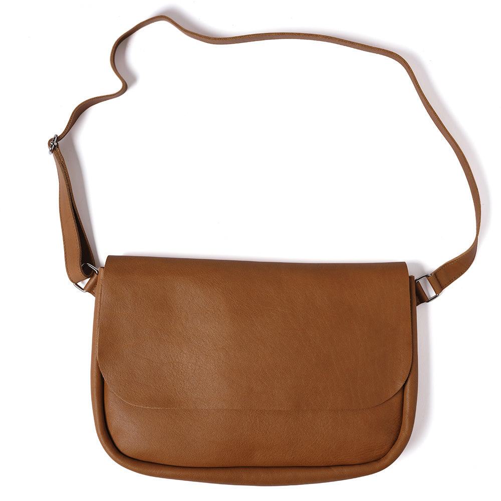 Tas Plant Sitter - Cognac used look