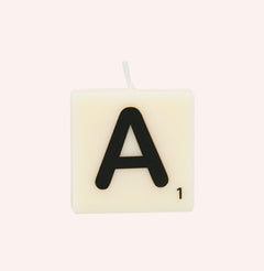 Letter kaarsen - A