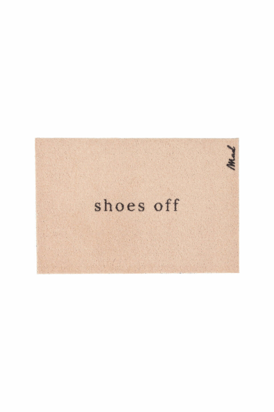 Mat 'Anouk' - Scraper -  50 x 75 cm - 'Shoes off'
