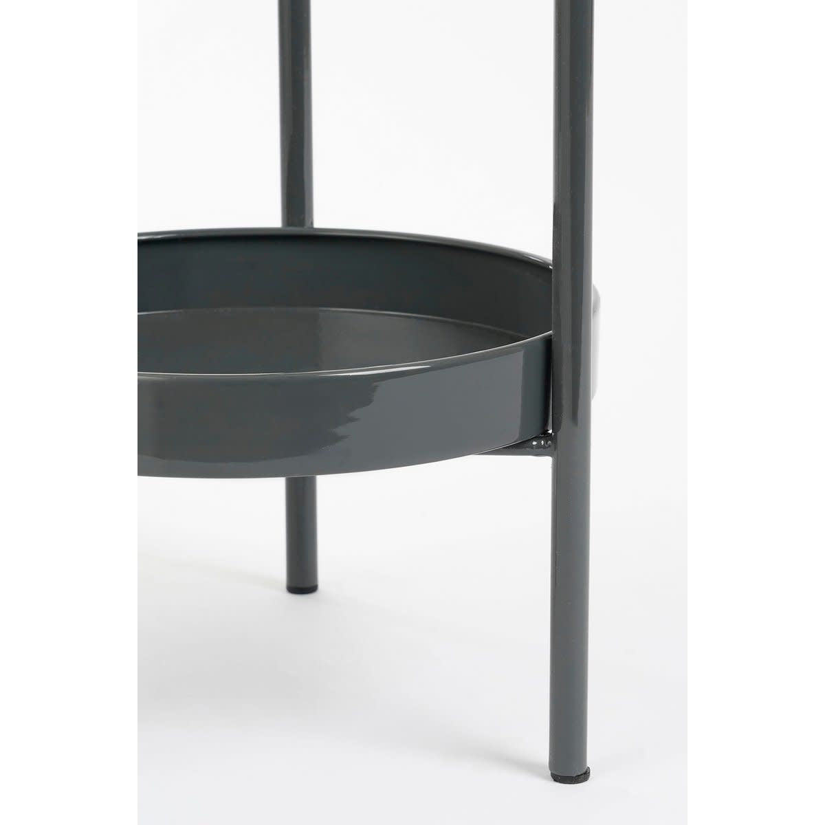 Colyn Bloempot op standaard - H60 xø19 cm - IJzer - Zwart