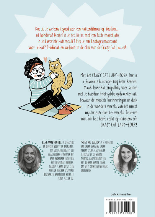Crazy Cat Lady- book - Elke Van Huffel