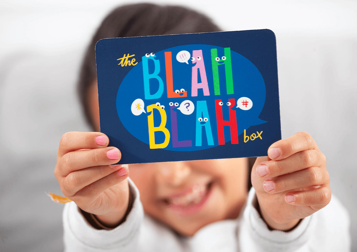 Gezelschapsspel 'Blah Blah' - vragen voor kinderen