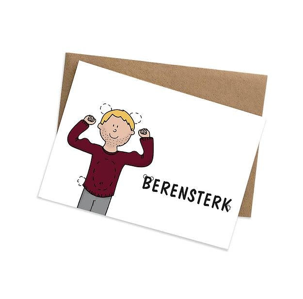 Kaartje Graag-Design 'Berensterk'