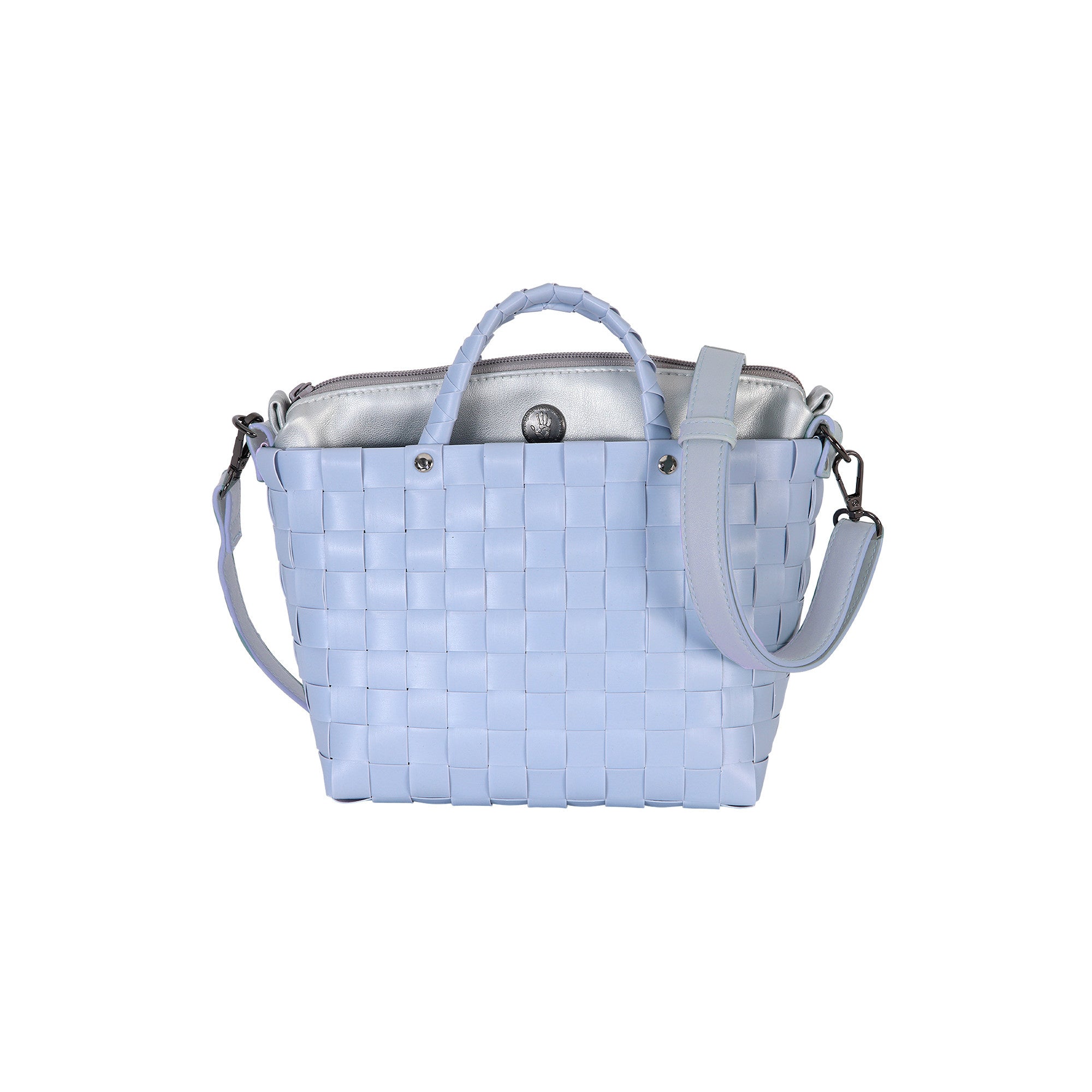 Dash Handbag - pale blue grey - crossbody bag