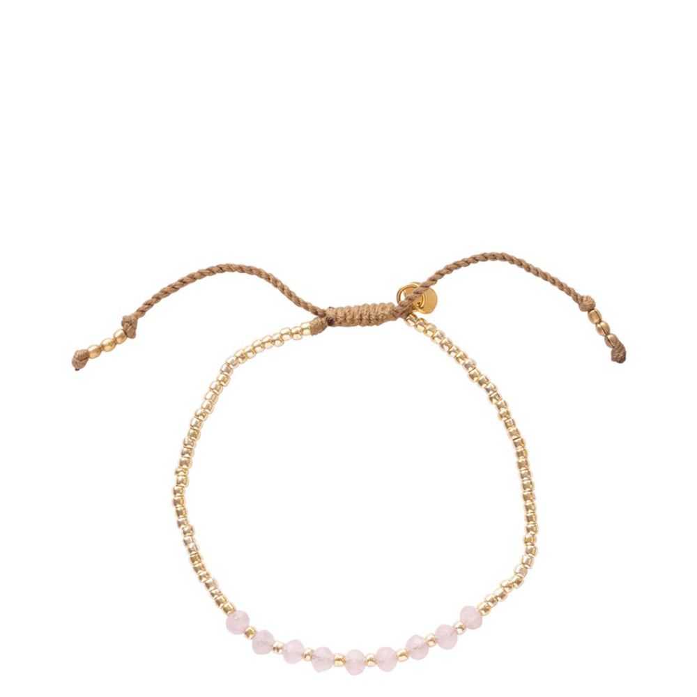 Gift Set Love Rose Quartz - ketting & armband