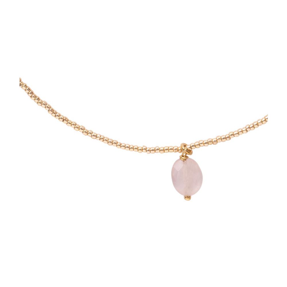 Gift Set Love Rose Quartz - ketting & armband