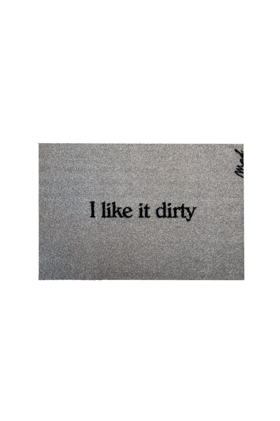 Mat 'Bockie' Scraper 50 x 75 cm 'I like it dirty'