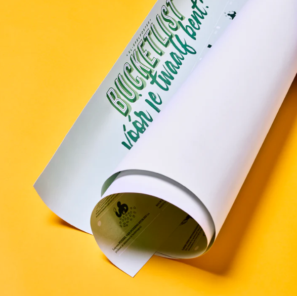 XL Bucketlistposter voor je twaalf bent