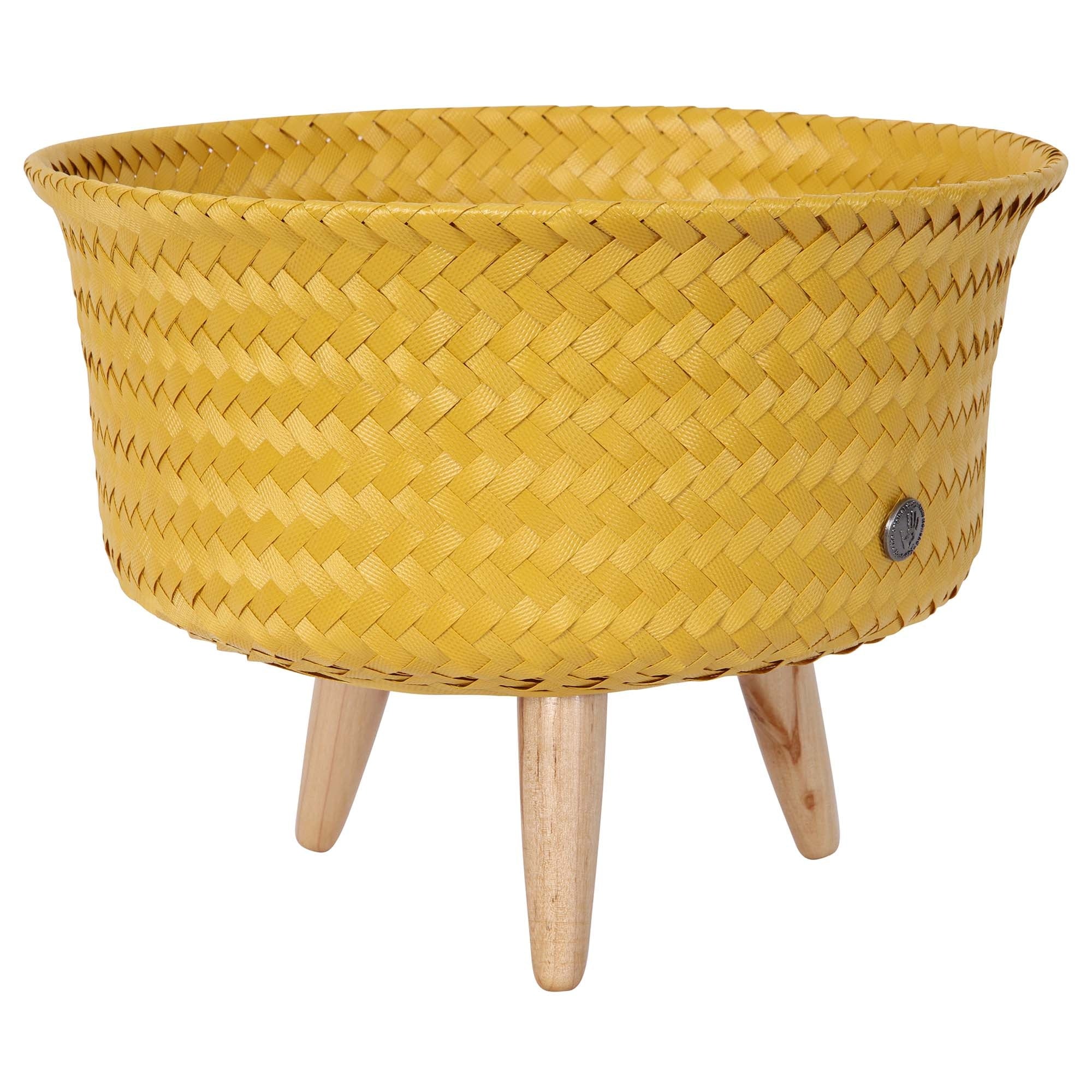 Basket Up - Low  - mustard