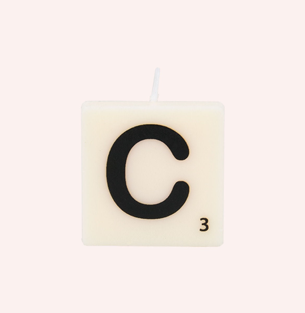Letter kaarsen - C