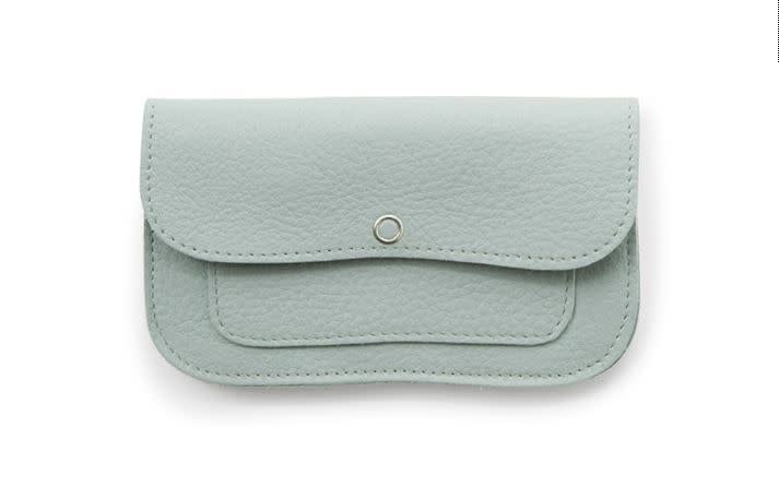 Portemonnee Cat Chase Medium - Dusty green