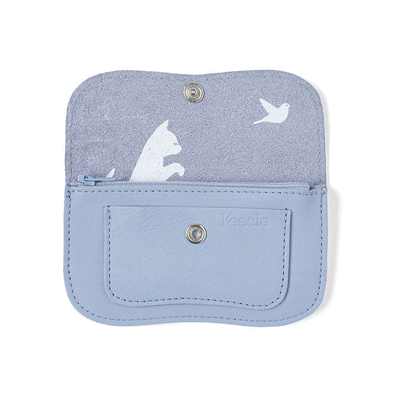 Portemonnee, Cat Chase Small, Lavender blue