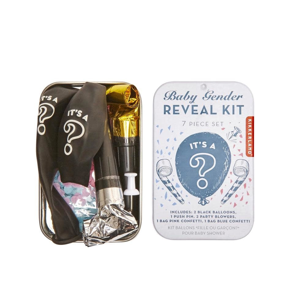 Baby gender reveal kit
