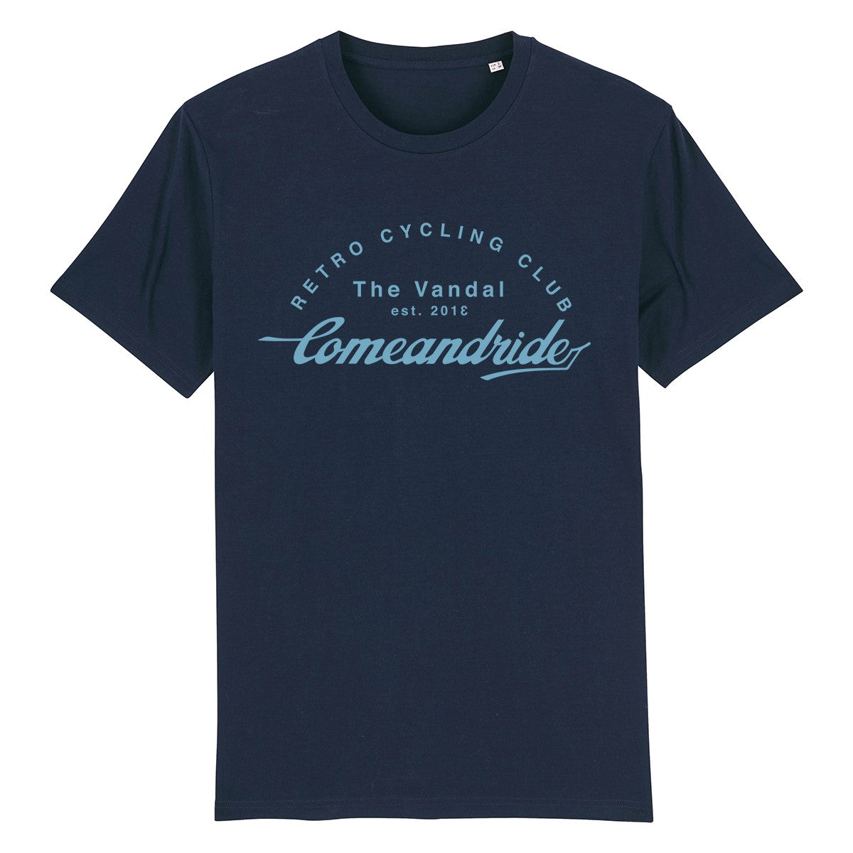 T-shirt 'Come and ride' - navy