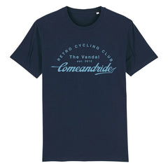 T-shirt 'Come and ride' - navy