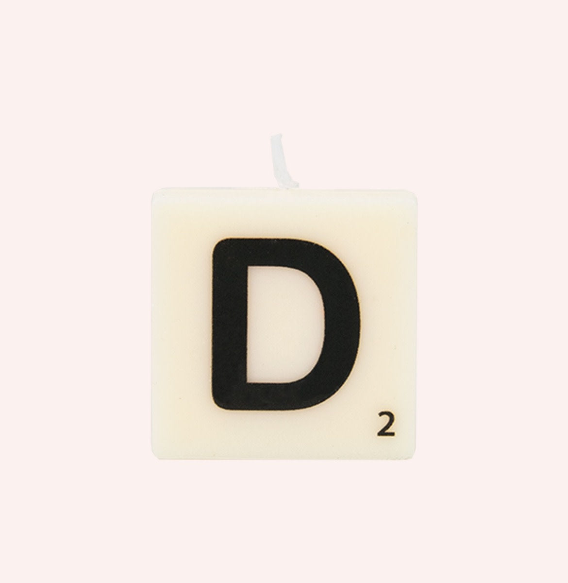 Letter kaarsen - D