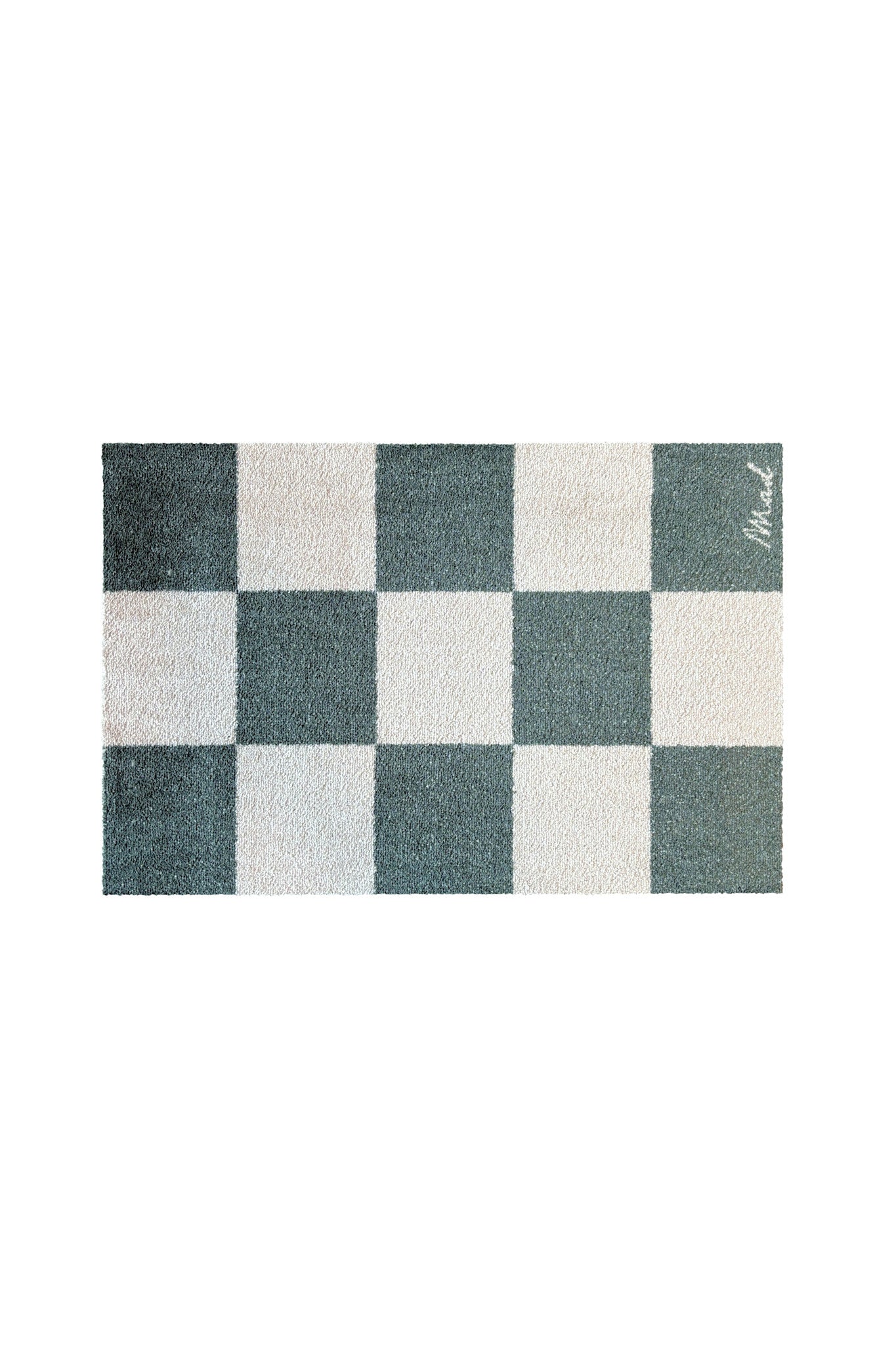 Mat 'Dalia' - Touch - 50 x 75 cm - blocked green