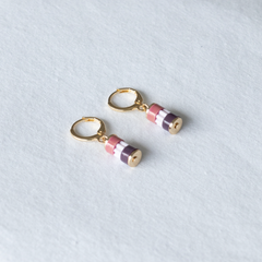 Oorhangers Petite.04.Dark Pink