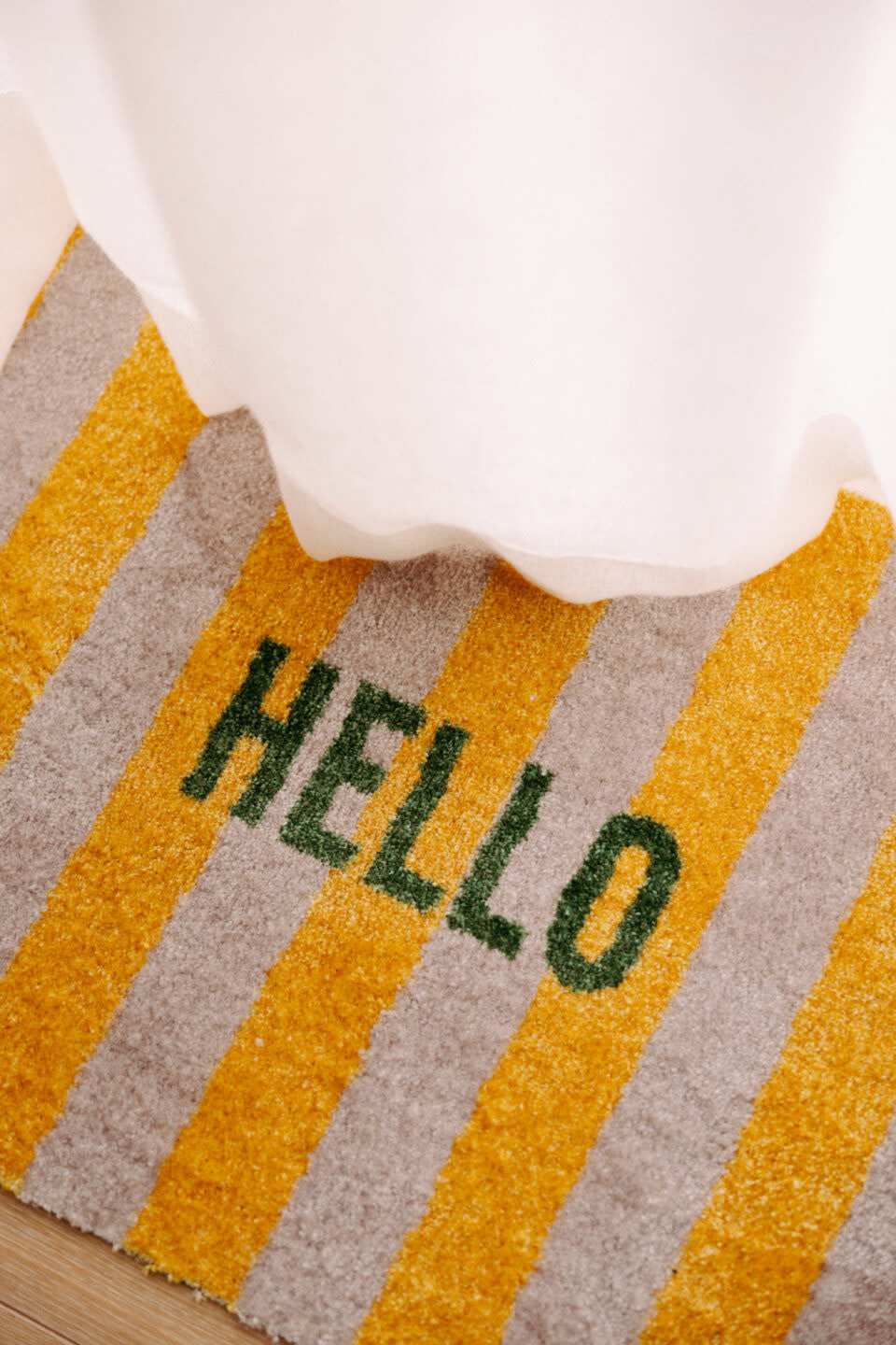 Mat 'Delia' - Touch - 50 x 75 cm 'Hello' - striped