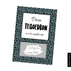 Kraskaarten 'DIY - Tegoedbon'