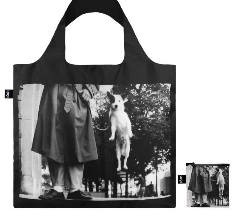 Opvouwbare tas - M.C. - Dog Jumping (Recycled)