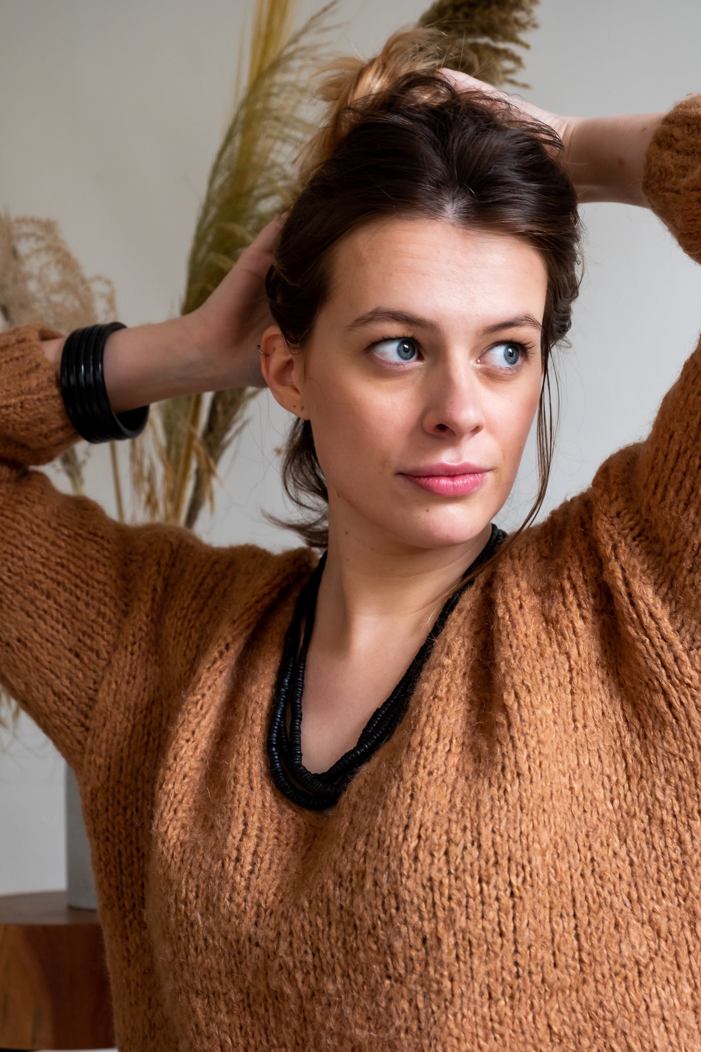 Middellange ketting - Mohadese black