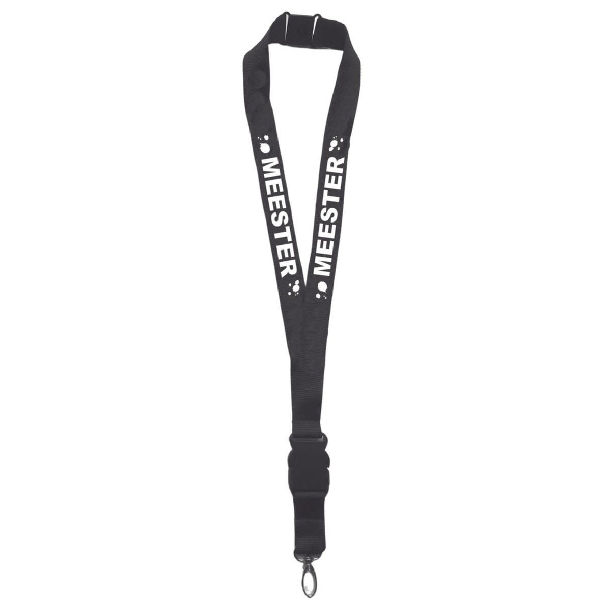 Key-cord 'Meester' - zwart
