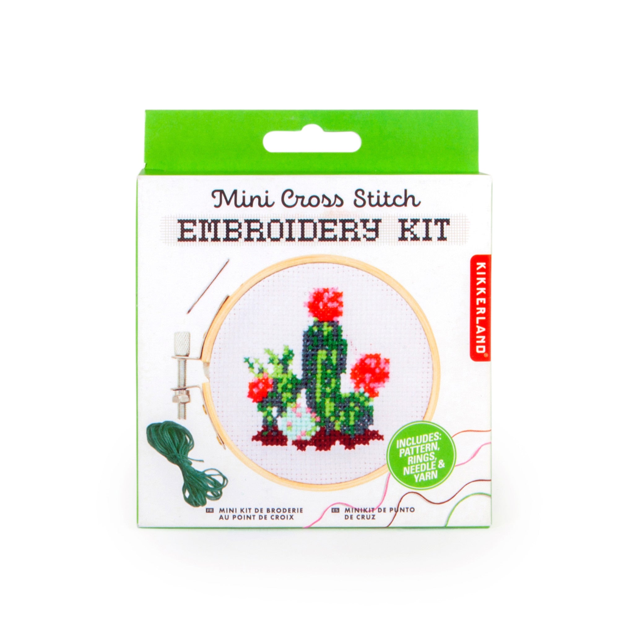 Mini cross-stitch naai-setje - cactus