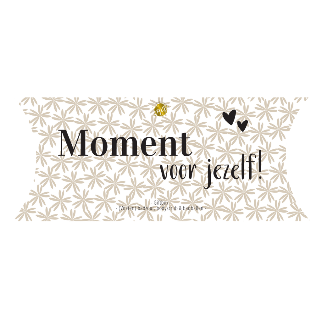 Giftbox 'Moment voor jezelf' - badzout-bodyscrub-bruisballen