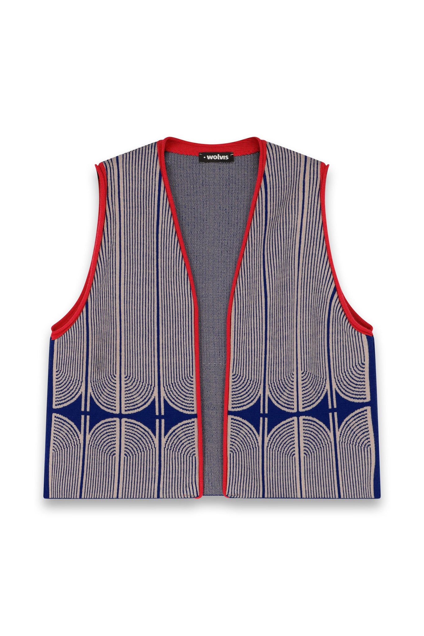 Gilet Lena - Ink- 100% extra fijne merinowol - Medium
