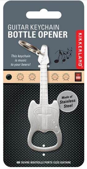 Gitaar sleutelhanger / flesopener