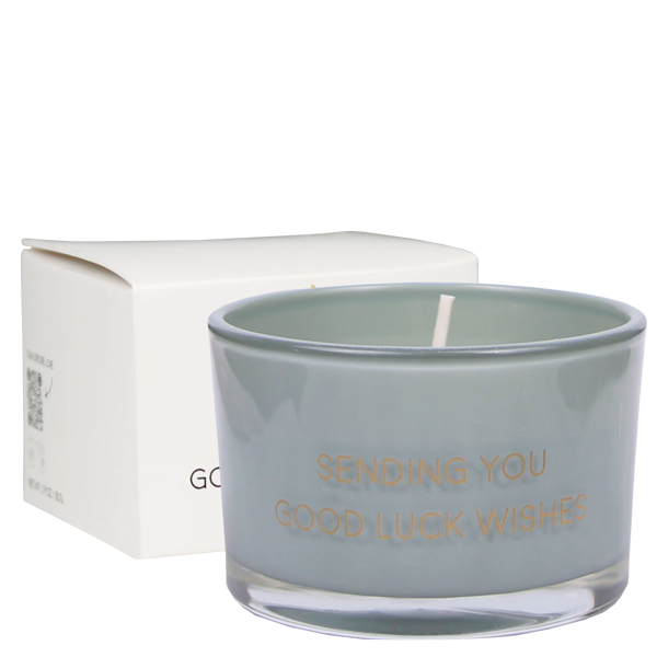 Geurkaars 'Sending you good luck wishes'