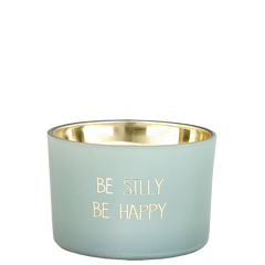 Geurkaars 'Be silly be happy'