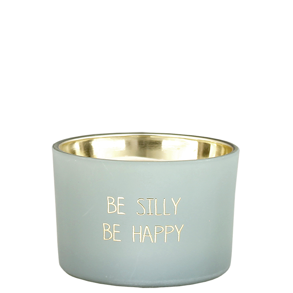 Geurkaars 'Be silly be happy'