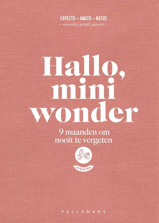 Invulboek - 'Hallo, mini wonder' - 9 maanden om nooit te vergeten