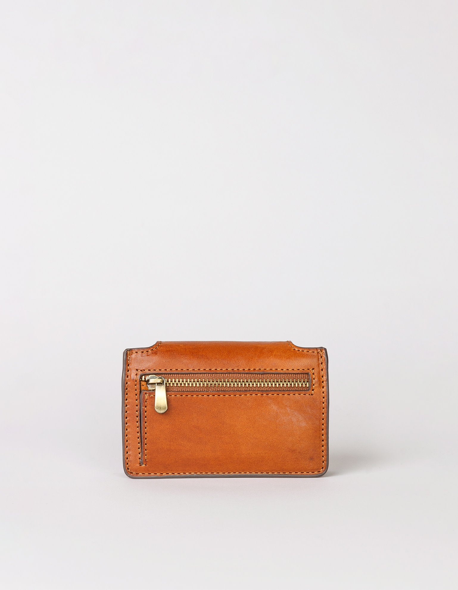 Harmonica Wallet Cognac Classic Leather
