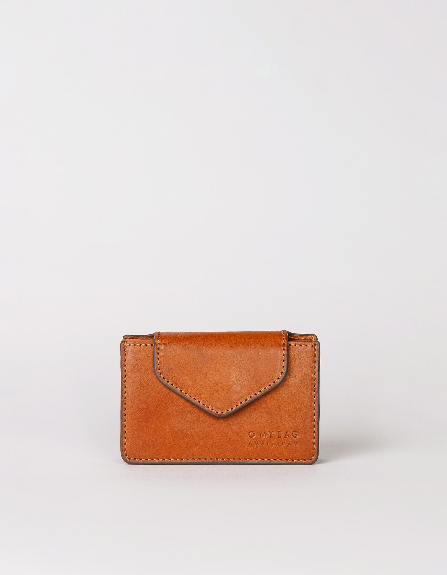 Harmonica Wallet Cognac Classic Leather