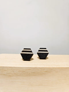 Houten oorsteker Hexagon 2.1