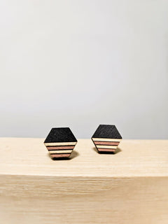 Houten oorsteker Hexagon 2.4
