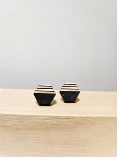 Houten oorsteker Hexagon 2.5