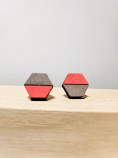Houten oorsteker Hexagon 3.1